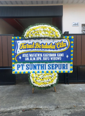 Papan Bunga Duka di Sungai Jodoh